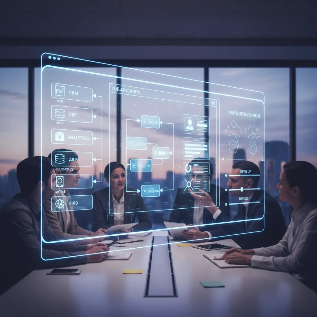 Lowcode платформа для бизнес-приложений
